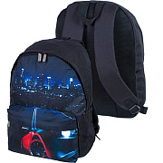 Рюкзак подростковый "deVENTE. Night City" 40x30x14 см, вес 300 г, эргономичная вентилируемая спинка 
