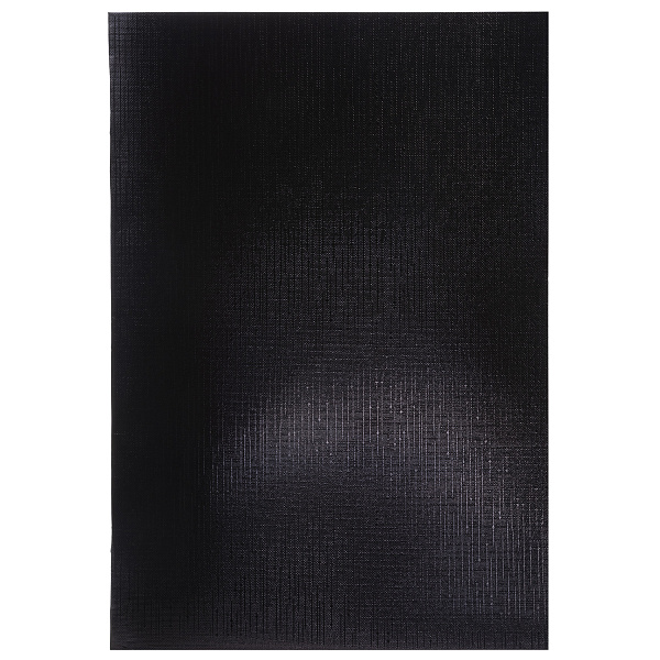 Тетрадь А4 96 л. кл. Бумвинил METALLIC Черная