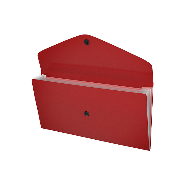 Папка-конверт на кн. Travel ErichKrause Matt Classic, с 3 отд. непрозрачный, пластиковая, ассорти (в пакете по 4 шт.)