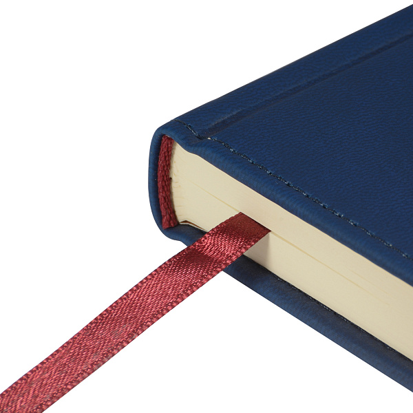 Ежедневник недат А5 с индексами "VELVET INDEX" (ТЕМНО-СИНИЙ)