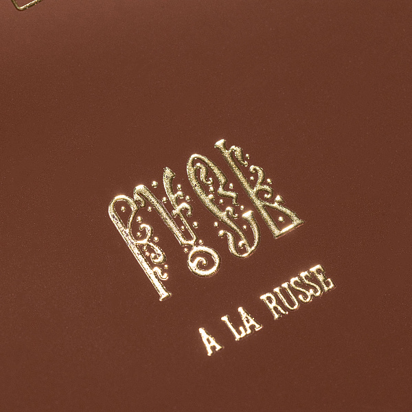 Тетрадь 48 листов в клетку "А-ля Рус" А5ф на скобе ламинация цв.СОФТ ТАЧ  3D фольга 5 диз.в блоке скругл.углы