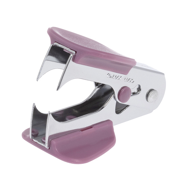 Антистеплер для удаления скоб Hatber "Mist", №24/6,26/6, с фиксатором, в картонной коробке, ассорти