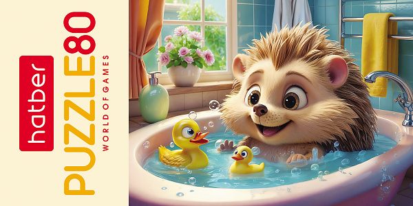 ПАЗЛЫ 80 эл. А5 230Х165мм  -Spa для ёжика-