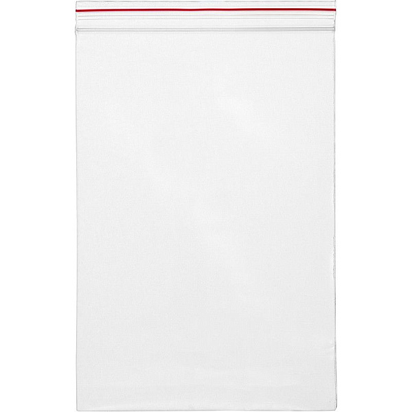 Пакет с замком Zip Lock 180*250 мм, ПНД, 35 мкм, прозрачный, 50 шт в упаковке,