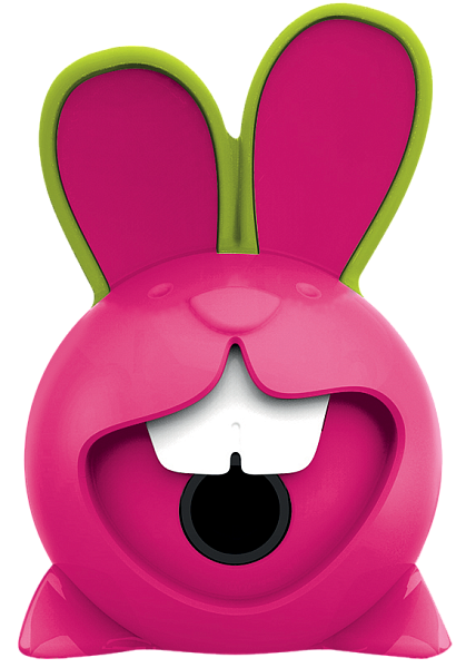 Точилка 1 отв. Maped CROC (ЗАЯЦ) интерактивная, с контейнером, дисплей