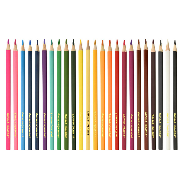 Карандаши 24 цв. "Каляка-Маляка" деревян., трехгран.,  карт.уп.