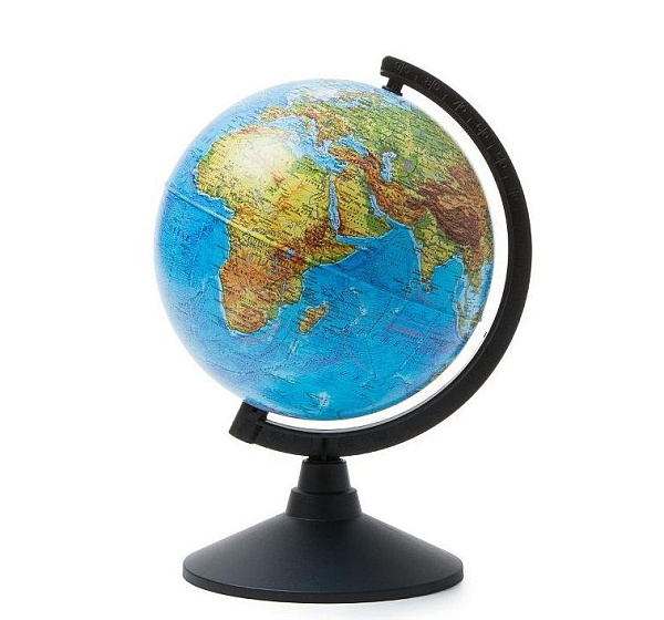 Глобус Физический 210 мм Классик