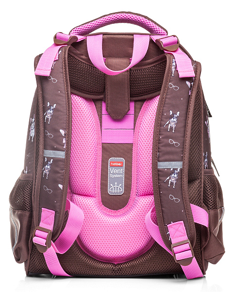 Рюкзак Hatber ERGONOMIC Classic -My pet- 37X29X17 СМ EVA материал светоотраж. 2 отделения 2 кармана с расширением в комплекте бейдж на рулетке