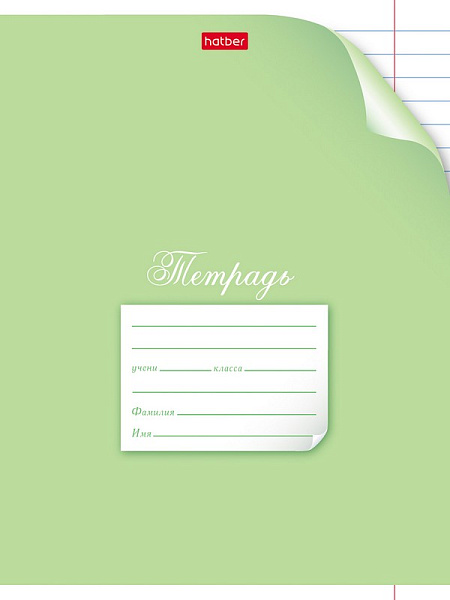 Тетрадь 12 л. лин. "С уголком"  (ассорти)