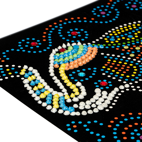 Набор для творчества  BONDIBON.  Аппликация красками. Слон.