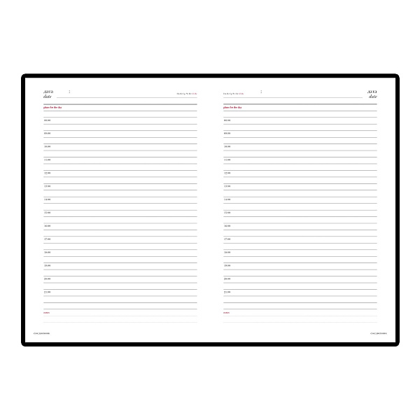 Ежедневник недат А5+ "VELVET" желтый