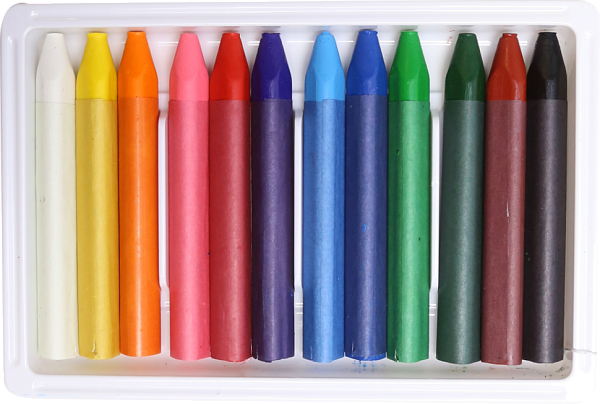 Пастель масляная Луч "Люкс" 12 цв