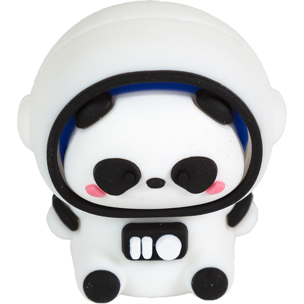 Точилка 1 отв. deVENTE. Space Team, пластиковая с покрытием Soft 