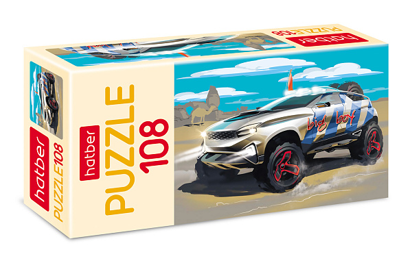 ПАЗЛЫ 108 эл. А4 300х210мм   -Autotravel-