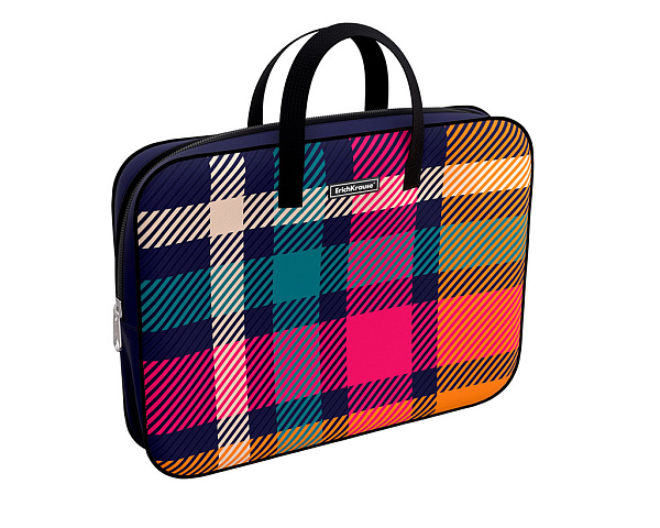 Папка текстильная А4 с ручками ErichKrause® Tartan