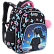 Рюкзак "deVENTE. Grade. Butterfly Dreams" школьный жесткий 37x28x16 см (16 л) вес 700 г, плотный износостойкий полиэстер с водоотталкивающей пропиткой, 2 просторных отделения на молнии (одно отделение с разделителями для учебников, другое отделение с