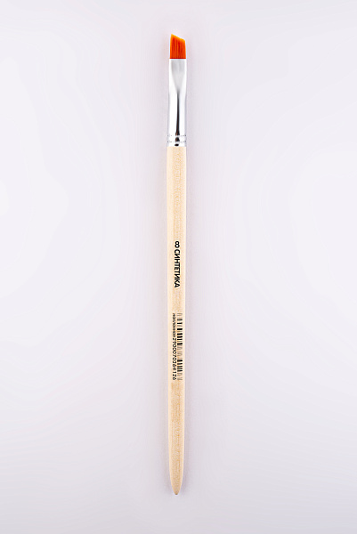 Кисть синтетика наклонная № 8