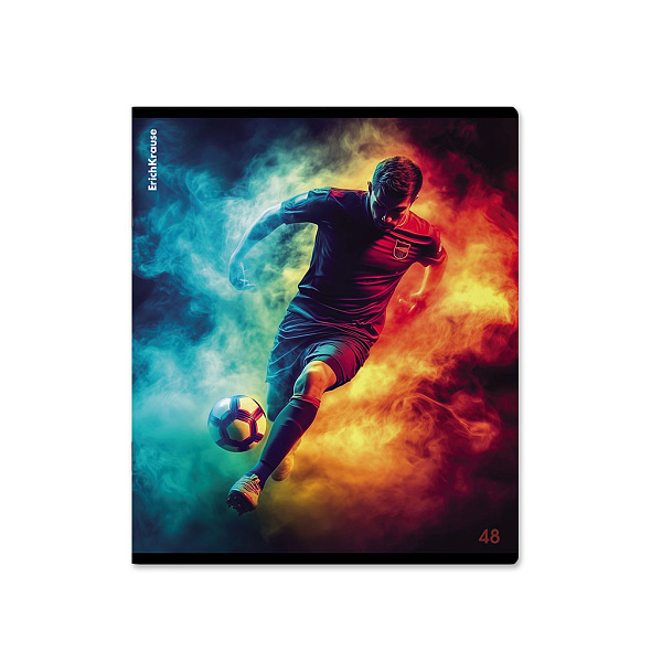 Тетрадь 48 листов в клетку "Champs", матовая ламинация  ErichKrause  _MIX-PACK