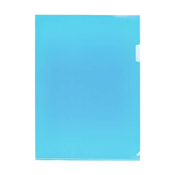 Папка - уголок А4 "Expert Complete" Classic 120 мкм песок синий 2202092