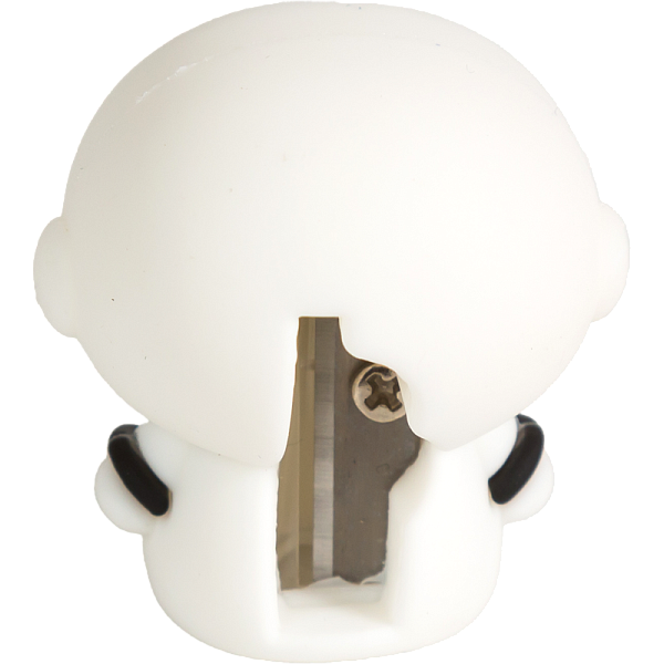 Точилка 1 отв. deVENTE. Space Team, пластиковая с покрытием Soft 