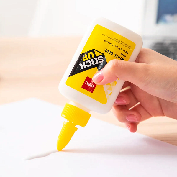 Клей ПВА  Deli 120мл бутылка