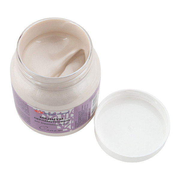 Медиум для акриловых красок Сонет 220 мл перламутровый 