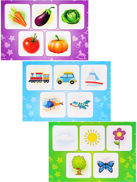 ЛОТО (30 фишек) + ПАЗЛЫ 24 эл. ДЛЯ МАЛЫШЕЙ