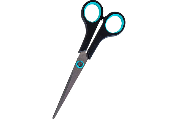 Ножницы 175 мм Dolce симметричные, с рез. вставками