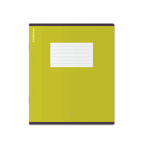 Тетрадь 24 листа в линию ErichKrause Unicolor Bright, MIX-PACK