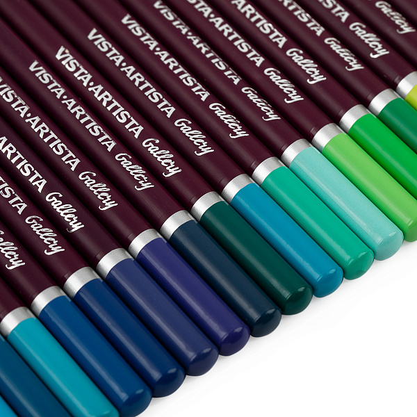 Карандаши 72 цв. "VISTA-ARTISTA" "Gallery"   заточенный, подарочная упаковка