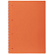 Тетрадь А4 80 листов в клетку на гребне Пластиковая обложка "LINE NEON Оранжевая Многоуров.перфорация 