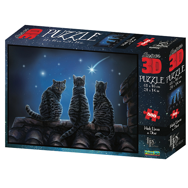 Пазл 3D "Желание на звезду", 500 детал., 6+