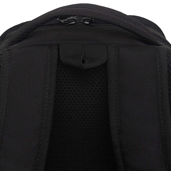 Рюкзак школьный с картхолдером на держателе (/2 черный - белый)