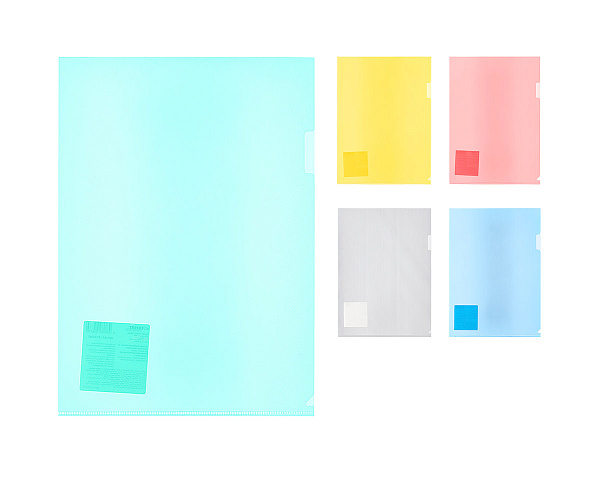 Папка - уголок A4 "Expert Complete" Premier 180 мкм волокно красный new EC21030004