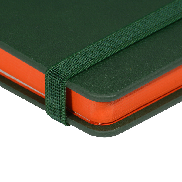 Ежедневник недат А5 "MONACO" (ЗЕЛЕНЫЙ)