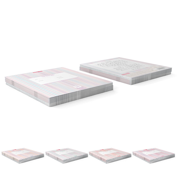 Тетрадь 24 листа в линию "Optima Stripes" ассорти, ErichKrause®