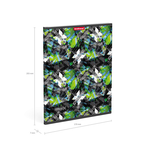 Тетрадь 96 л. кл. ErichKrause Extreme матовая ламинация