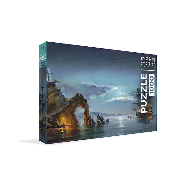 Пазл 1000 эл. "Лунная ночь" "ФРЕЯ"