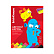 Картон А4 12 цв. 12 л. глянцевый ErichKrause, Jolly Friends, в папке (с флюор.), игрушка-набор для детского творч.