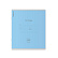 Тетрадь 24 листа в клетку "Классика" голубая ErichKrause