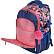 Рюкзак "deVENTE. Ergo. Forever Young" школьный 39x28x20 см (18 л) 850 г, текстильный, 2 отделения на молнии, одно с уплотненным отделением для ноутбука до 15 дюймов и книг и карманом для учебников, второе с органайзером и карабином для ключей, передн