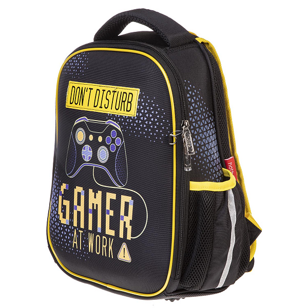 Рюкзак Hatber ERGONOMIC MINI -Gamer- 35Х27Х13см EVA материал нагрудная стяжка светоотраж. 1 отделение 2 кармана и 1 потайной на спинке