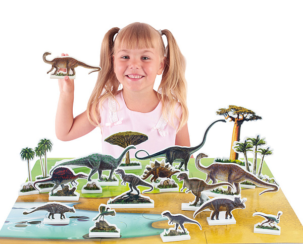 Развивающий игровой набор REZARK "Дино парк"