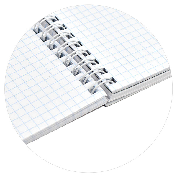 Тетрадь 96 л. кл./лин. на гребне "Double book" "ЦИТАТА ДНЯ" /А5, облож.- полипропилен, мягкий переплёт, двойная тетрадь с 4-мя обложками/