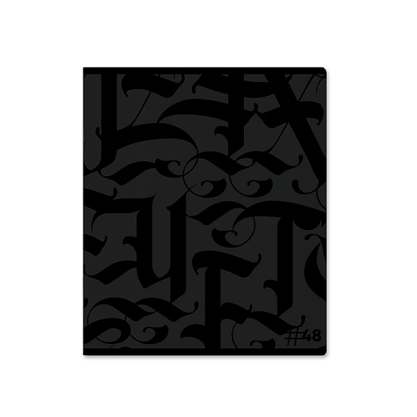 Тетрадь 48 л. кл. ErichKrause Lettering твин-лак_MIX-PACK 