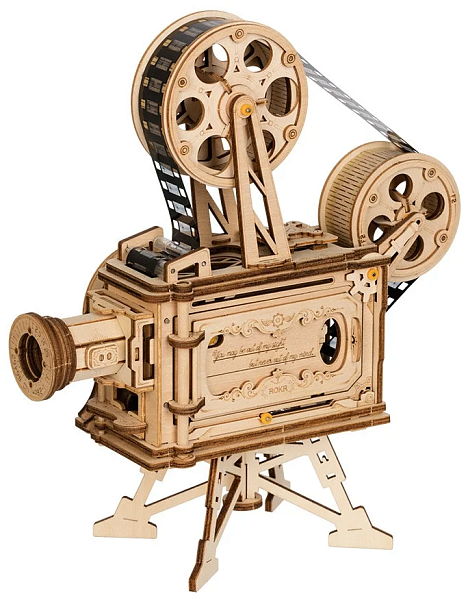 Сборная модель "REZARK" Пазл 3D Серия "Механика" 183 эл. Пазл 3D "Витаскоп" 14+, 23х13х26см фанера