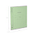 Тетрадь 12 листов в клетку пластиковая обложка ErichKrause Классика CoverPrо зеленая, А5+ 