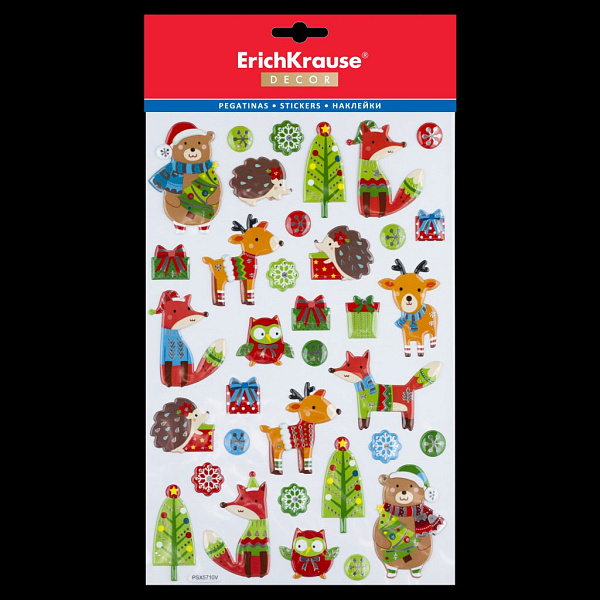 Набор наклеек ErichKrause® Decor "Приамурье" 14*25 см
