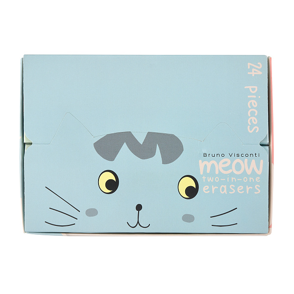 Ластик "Meow", 3 вида