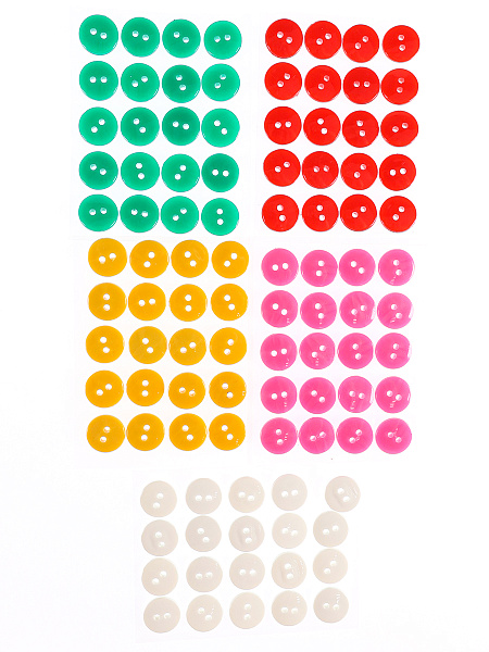 Мозаика из пуговиц А4 "БАЛЕРИНА И ЛЕБЕДЬ"